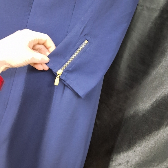 Elegant Blue Dress - Picture 7 of 10